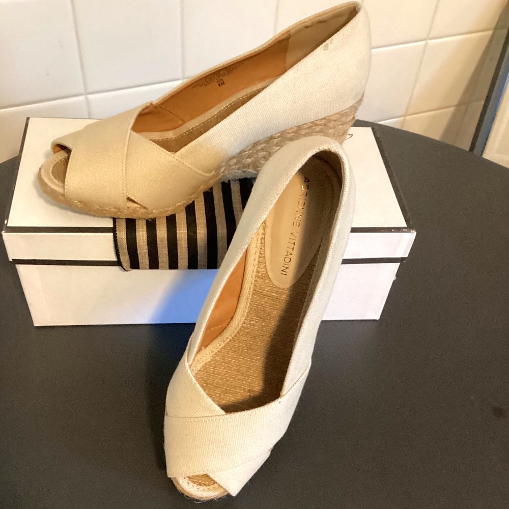 Adrienne Vittadini Espadrille Wedge